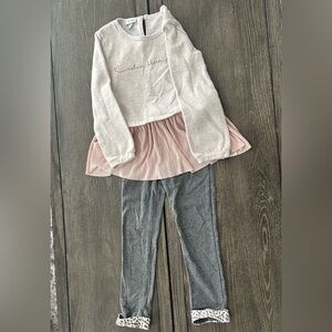 Toddler girl Calvin Klein set size 6